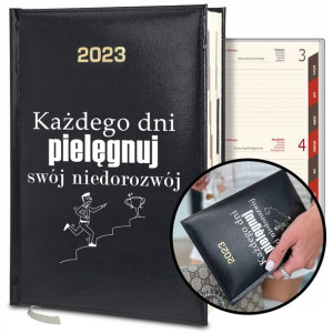 KALENDARZ A5 2023 REGRES OSOBISTY Śmieszne Wzory