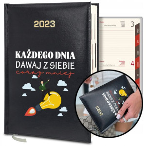 KALENDARZ A5 2023 REGRES OSOBISTY Śmieszne Wzory