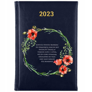 KALENDARZ Dzienny A5 2023 CYTATY Motywacyjne Wzory