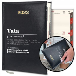 KALENDARZ Dzienny A5 2023 Definicje Dżentelmen MiX