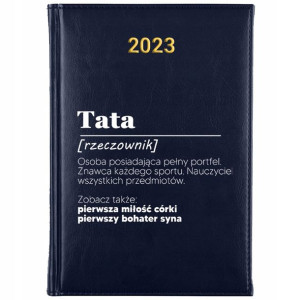 KALENDARZ Dzienny A5 2023 Definicje TATA Wzory MiX