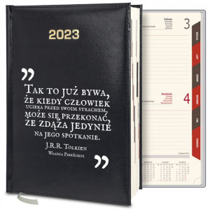 KALENDARZ Książkowy 2023 CYTATY Tolkien Wzory MiX