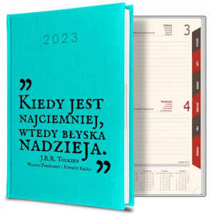 Kalendarz Planer 2023 Cytaty Powrót Króla Wzory
