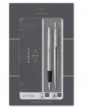 Zestaw PARKER JOTTER pióro wiecz.+ długopis CT