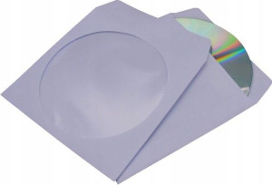 Koperta na płyty CD/DVD 50 szt. z okienkiem