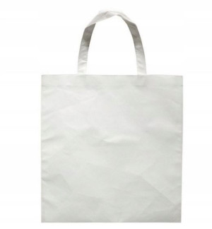 Torba do nadruku 40x38cm na zakupy biała