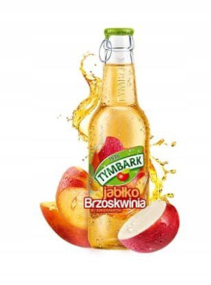 Napój TYMBARK jabłko-brzoskwinia 0,25l 24szt.
