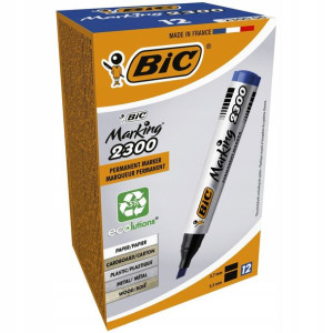Marker permanentny BIC 2300 niebieski ść 12 szt.