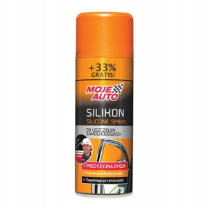 Silikon do Uszczelek Moje Auto SiliconeSpray 400ml