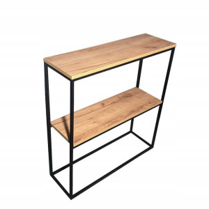 Konsola z półką toaletka loft industrialna 90cm