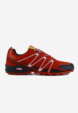 Buty sportowe męskie trekking czerwone1 Edmond 45 Czerwony