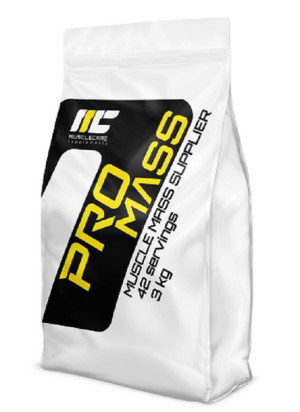 Pro Mass - GAINER - BIAŁKO WĘGLOWODANY - Muscle Care - 3 kg BANANA