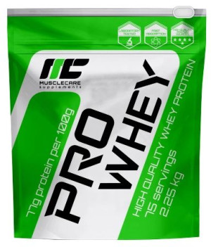 Pro Whey - BIAŁKO ODŻYWKA WPC - Muscle Care - 2250g chocolate