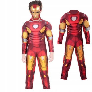 Iron-man Avengers Kostium Strój Z Maską 134/140