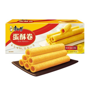 Chrupiące Bułeczki Jajeczne EGG ROLL o Bogatym Kremowym Smaku