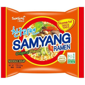 Instant Ramen Zupka Koreańska o smaku Pikantna Wolowina (Original)