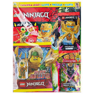 Lego Ninjago 1/2023 + Golden Oni Lloyd + Trójząb