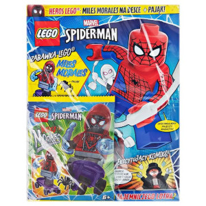 Lego Marvel Spider-man 1/2023 + Miles Morales Na Desce + Pająk