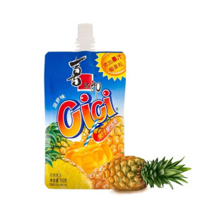 Jelly Straw Sok z Galaretką Owocową o Smaku Ananasowym Galaretka do Ssania