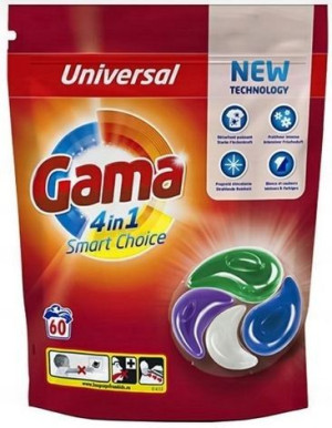 Gama Vizir Universal kapsułki 4w1 60 szt XXL DE