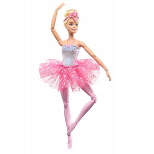 Hlc25 Barbie Lalka Baletnica Magiczne Światełka