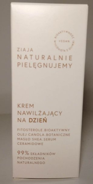 Naturalnie pielęgnujemy krem nawilżający na dzień 50ml