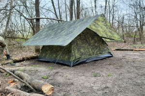 Tarp Plandeka Biwakowa 500 X 600 Cm M95 Cz Tarn