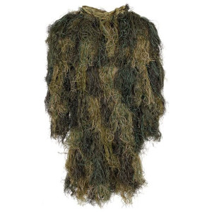 STRÓJ MASKUJĄCY MFH „Ghillie” płaszcz woodland