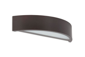 Katia 400 wenge drewniany kinkiet E27