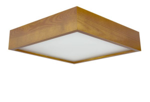 QUADRO 385 jasny dąb kwadratowy plafon drewniany