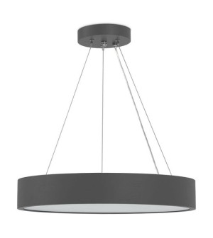 Katia 375 grafitowa wisząca lampa drewniana