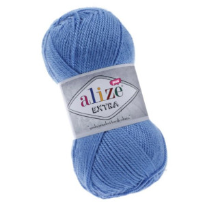 Włóczka Alize Extra - 289 Ciemny Niebieski