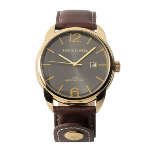 Męski Zegarek DEVOTA & LOMBA model DL009M-02BLAC (42MM)
