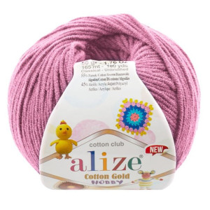 Włóczka Alize Cotton Gold Hobby - 98 Wrzosowy