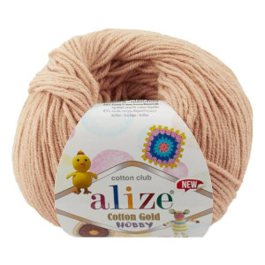 Włóczka Alize Cotton Gold Hobby - 446 Biszkoptowy
