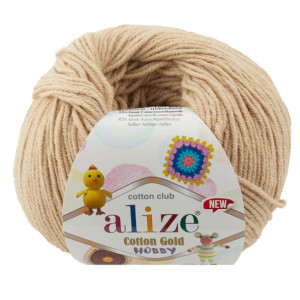 Włóczka Alize Cotton Gold Hobby - 262 Beżowy