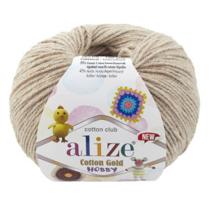 Włóczka Alize Cotton Gold Hobby - 152 Beżowy