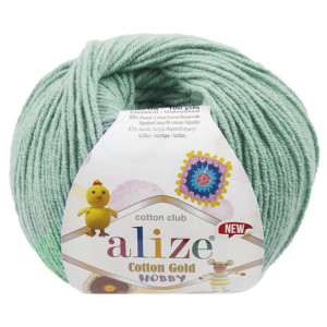 Włóczka Alize Cotton Gold Hobby - 15 Miętowy