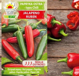 Papryka Jalapeno Ruben ostra typu Chili nasiona