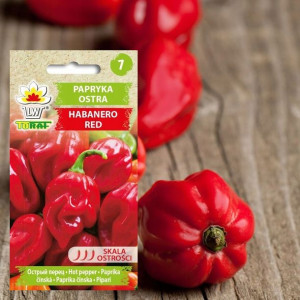 Papryka ostra Habanero Red nasiona 2 g