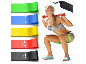 Gumy oporowe taśmy do ćwiczeń mini band fitness