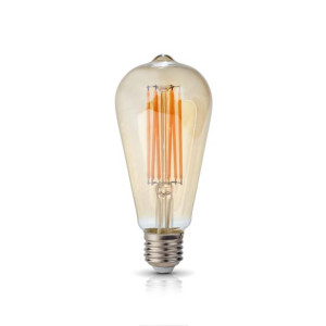 Dekoracyjna żarówka E27 LED FST64 7W ciepła biała 800lm loft
