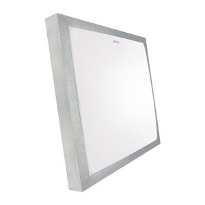 Plafon LED srebrny  ALEX D 12W 4000K IDEUS