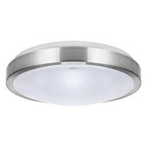 Plafon LED srebrny  ALEX C 24W 4000K IDEUS