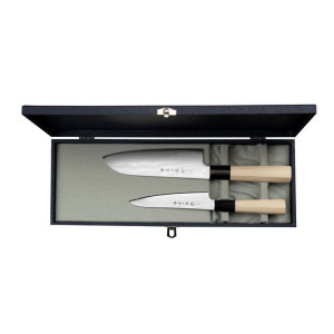 Tojiro Shippu Zestaw Uniwersalny 13 cm + Santoku 16,5 cm
