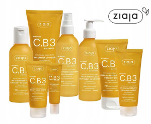 Ziaja C.B3 multiwitaminowy Krem Tonik Żel Serum x8
