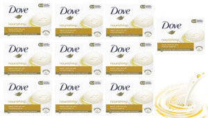 DOVE Mydło w kostce NOURISHING Arganowe 90g x10