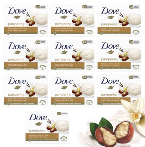 DOVE Mydło w kostce PAMPERING 90g masło shea x10