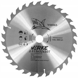 Tarcza Piła Widiowa Do Drewna 315 X 32mm 30t Widia