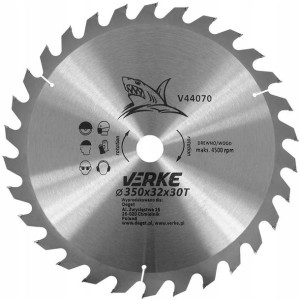 Tarcza Piła Widiowa Do Drewna 350 X 32mm 30t Widia